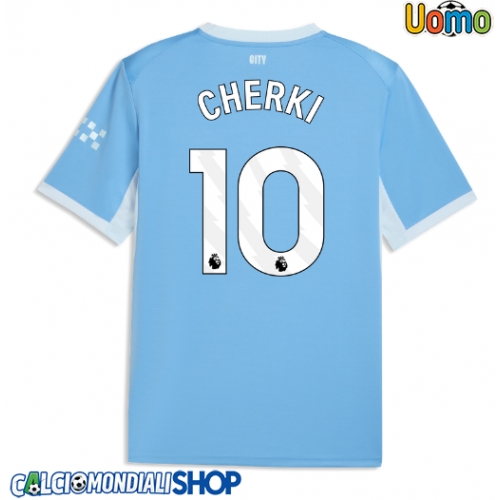 Maglie da calcio Manchester City Rayan Cherki #10 Prima Maglia 2026-27 Manica Corta